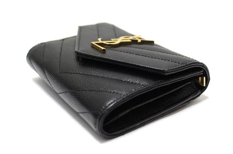 ysl small grain de poudre tri-fold wallet|Saint Laurent Ysl Small Grain De Poudre Tri.